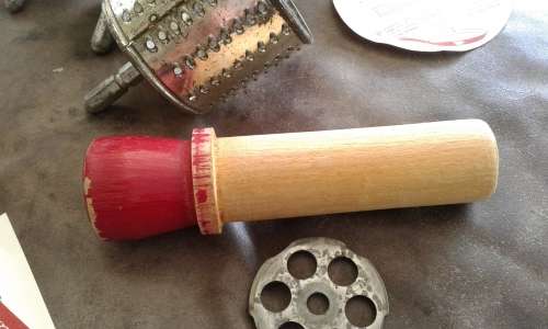 Vintage 1967 Moulinex Combine JEANNETTE Meat Grinder Salad M Made In France Complete All Accessories