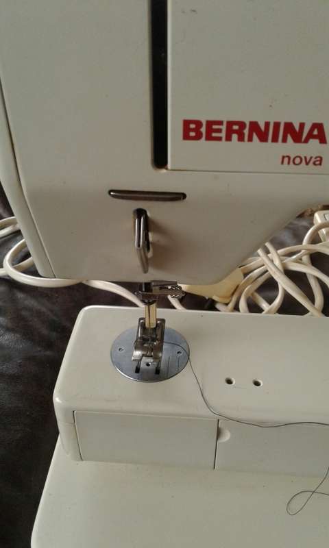 Rare Vintage Bernina Nova 900 Sewing Machine With Case Accessories Foot Control Switzerland