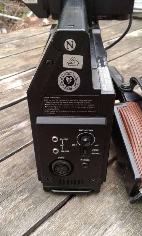 Rare JVC S9 Vintage High Quality Colour Video Movie Camera Original Case Batteries Accessories Japan