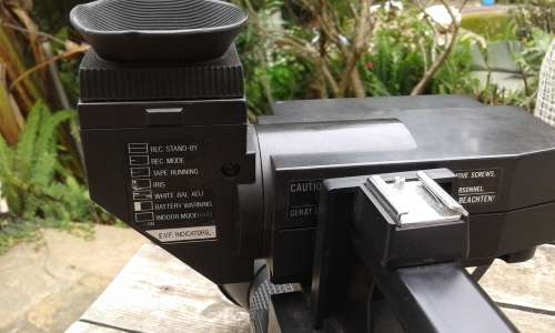 Rare JVC S9 Vintage High Quality Colour Video Movie Camera Original Case Batteries Accessories Japan