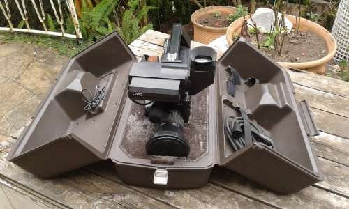 Rare JVC S9 Vintage High Quality Colour Video Movie Camera Original Case Batteries Accessories Japan
