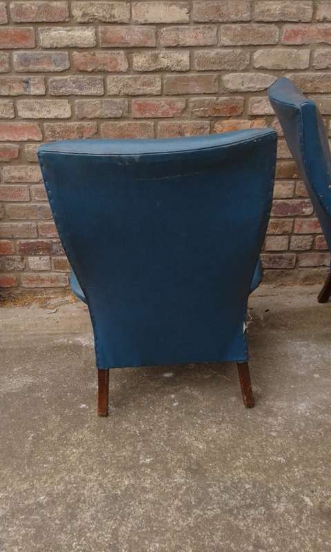Two Mid Century Modern Original Parker Knoll Armchairs Original Cond. Not Restored OWN COLLECTION