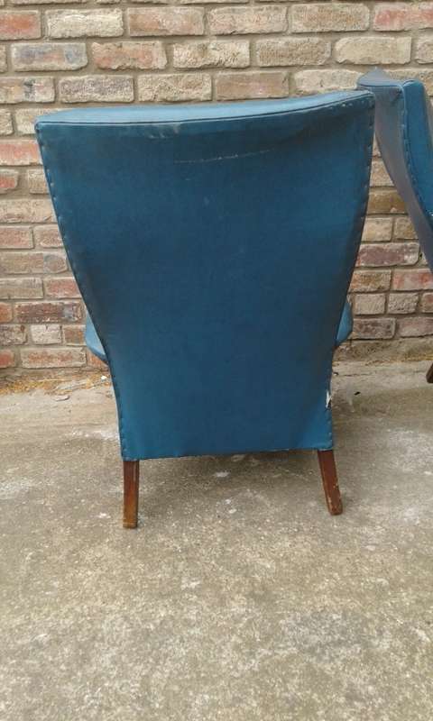 Two Mid Century Modern Original Parker Knoll Armchairs Original Cond. Not Restored OWN COLLECTION