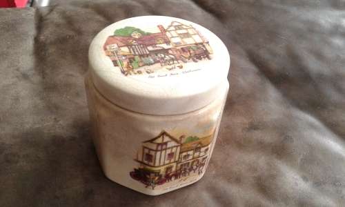Frank Cooper The Old Coach House York Porcelain Marmalade Jar Pot With Lid England Oxford