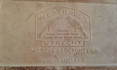 Very Rare Westraven Utrecht Connemara Porceleyne Fles Tile Queen Beatrix And House Of Orange 1938
