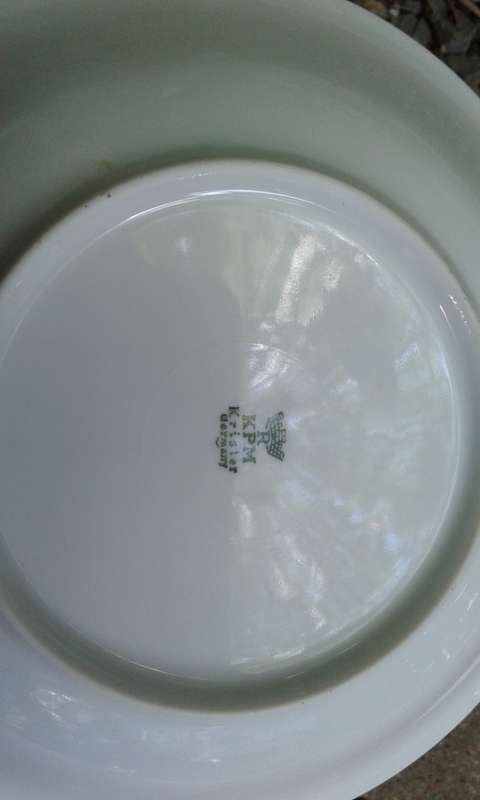 Vintage KPM Krister Germany Classic White 1950s Retro Dinner Service And Tea Pot