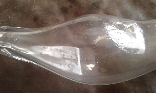 Vintage The Allenbury Feeder Glass Feeding Bottle Made In England
