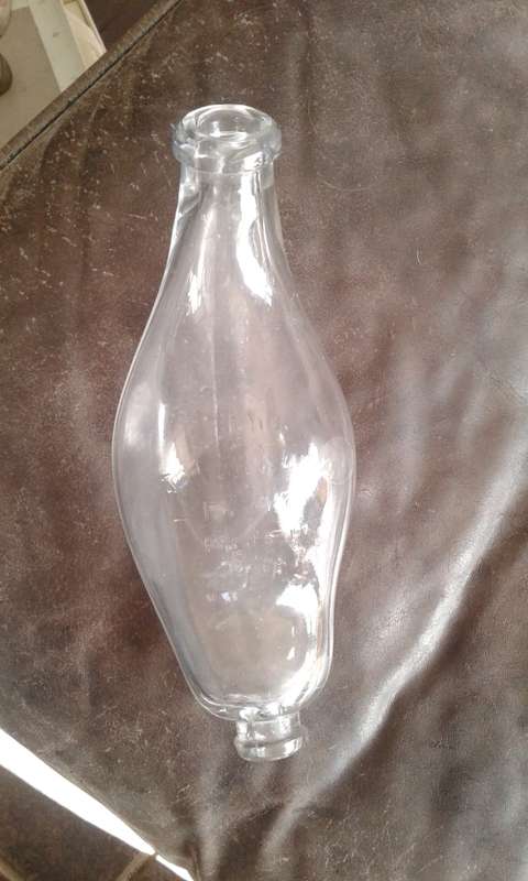Vintage The Allenbury Feeder Glass Feeding Bottle Made In England