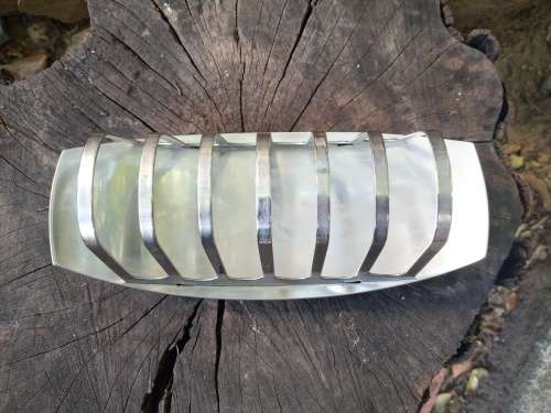 Vintage MCM Aloe Stainless Steel Toast Rack With Bakelite Feet Mid Century Modern Excellent conditio