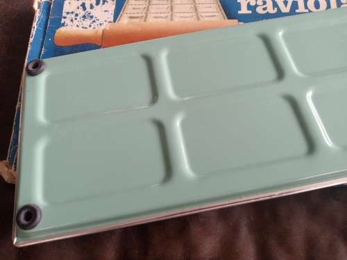 Vintage Torino IPS `raviolamp 36` for the easy and fast production of Ravioli Ravioli Pasta Mold