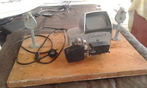 Rare Vintage Haynor Metal 8mm Cine Film Editor Viewer With Rewind Arms And Splicer