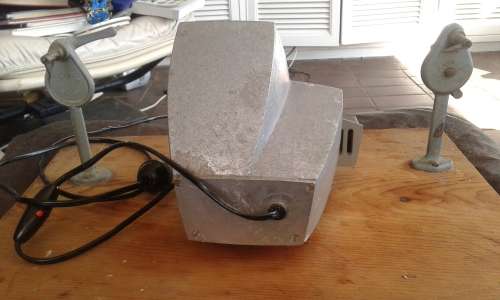 Rare Vintage Haynor Metal 8mm Cine Film Editor Viewer With Rewind Arms And Splicer