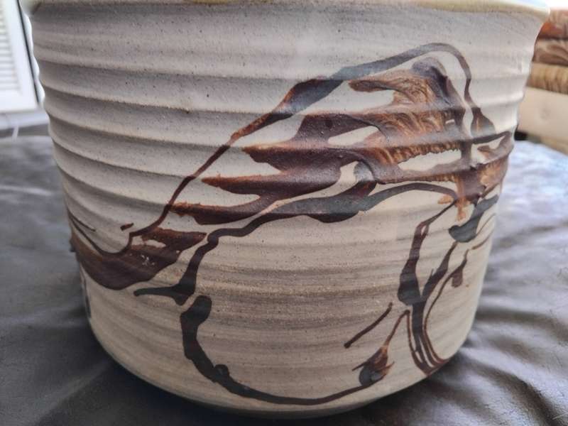 David Walters Natal Ceramicist and Pottery Planter Flower Pot