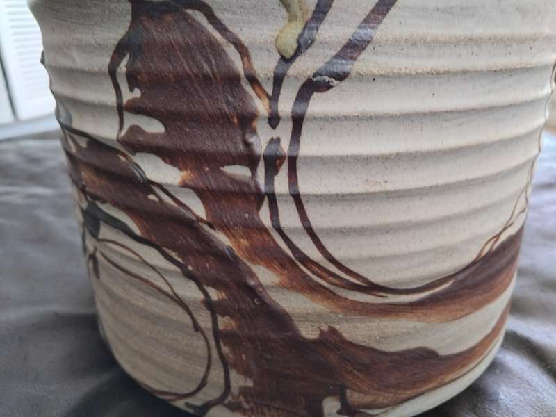 David Walters Natal Ceramicist and Pottery Planter Flower Pot