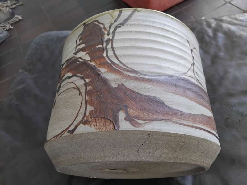 David Walters Natal Ceramicist and Pottery Planter Flower Pot