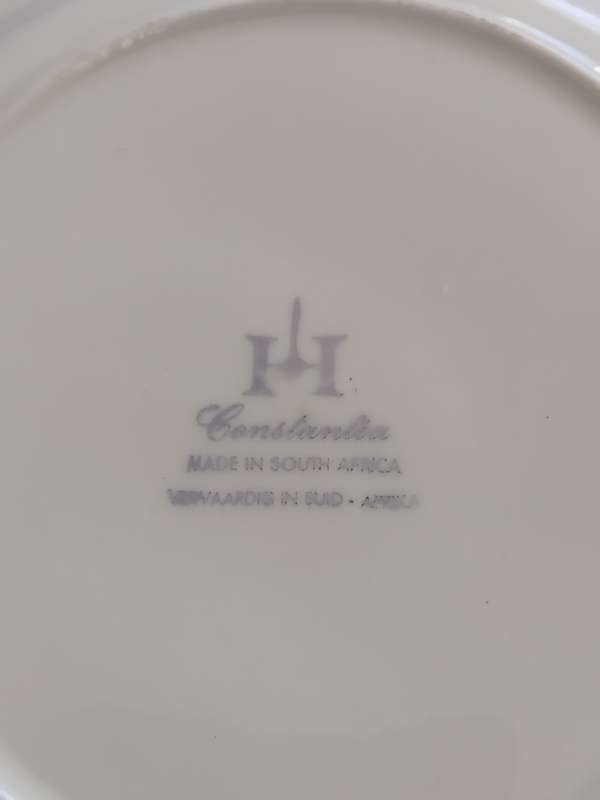 Beautiful Huguenot Constantia Coffee Tea Set Pink Rose Pattern 22 Pieces