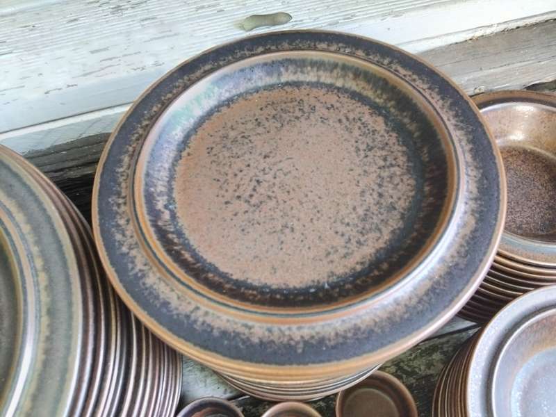 Exceptional Vintage Finland Arabia Ruska Wartsila Ulla Procope MCM 123 Pieces Dinner Coffee Set