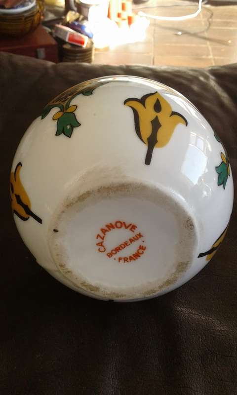 Beautiful Vintage Cazanove Bordeaux France Vase