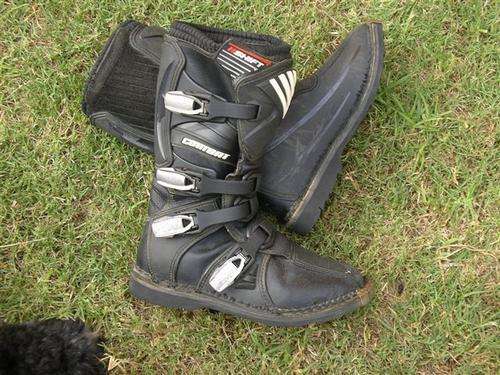 MOTOR BIKE BOOTS COMBAT SHIFT IN BLACK EUROPEAN SIZE 40