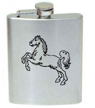 Horse Hip Flask