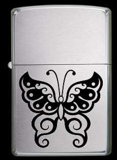 Butterfly 1 Zippo Style Oil Lighter