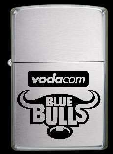 Blue Bulls Zippo Style Oil Lighter