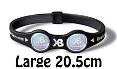 Black XB Balance Extreme Bracelet (Large 20.5cm) BUY 2 AND GET 1 FREE!!!!!!!!!