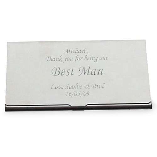 Personalised Business Card Holder