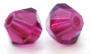 Sale 5301 swarovski crystal beads bicone 3mm fuchsia 20 units
