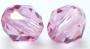 Sale 5025 swarovski crystal beads faceted oval 4mm rose 20 units