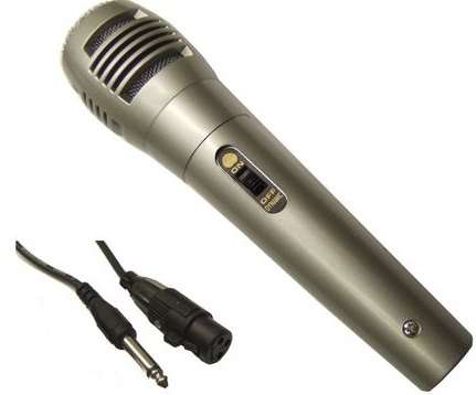2x Professional Dynamic Uni-Directional Wired Mic's