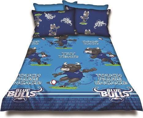 Blue Bulls Three Quarter bedding