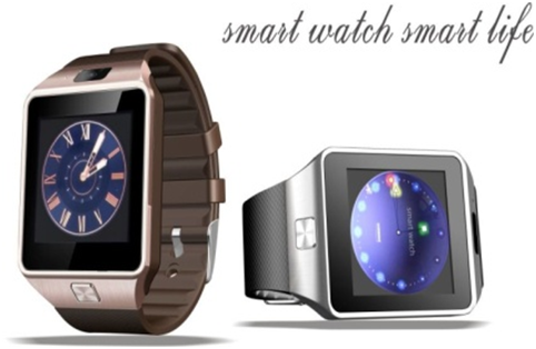 DZ09D Smartwatch Phone Bluetooth Single SIM Phone Dialer Camera Sleep Monitor Message Sync
