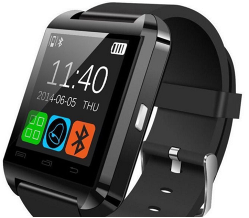 Touch Screen Smartwatch U8 Answer and Dial the Phone Bluetooth Photograph Altitude Meter