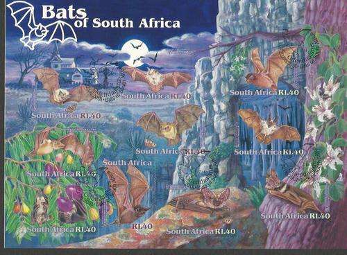 Rsa Sacc 1410-1419 Bats of South Africa