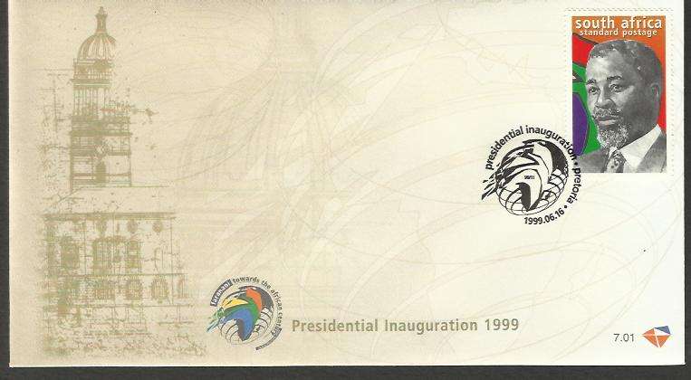 Rsa Sacc FDC 7.01 Presidention Inauguration