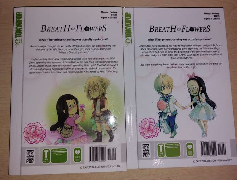 Breath of Flowers Vol 1 +2 (Yuri Manga)
