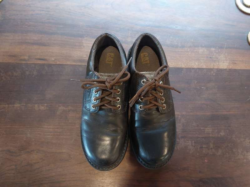 CAT Genuine Leather Size 7 Mens Formal Shoes