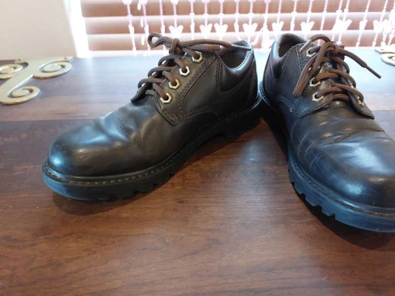 CAT Genuine Leather Size 7 Mens Formal Shoes