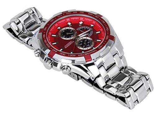 CURREN Stainless Steel Watches - Red or Blue