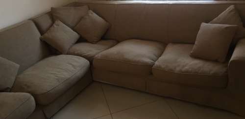Kirsty slipcover corner couch