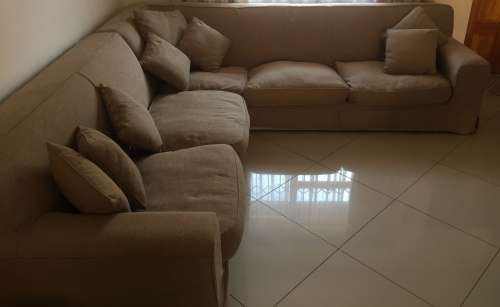 Kirsty slipcover corner couch