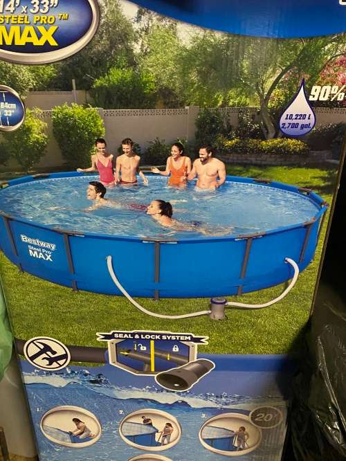 Bestway 4.27 m x 84 cm Steel Pro Max Pool Set