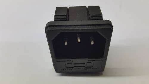 IEC MALE PANEL MOUNT WITH FUSE