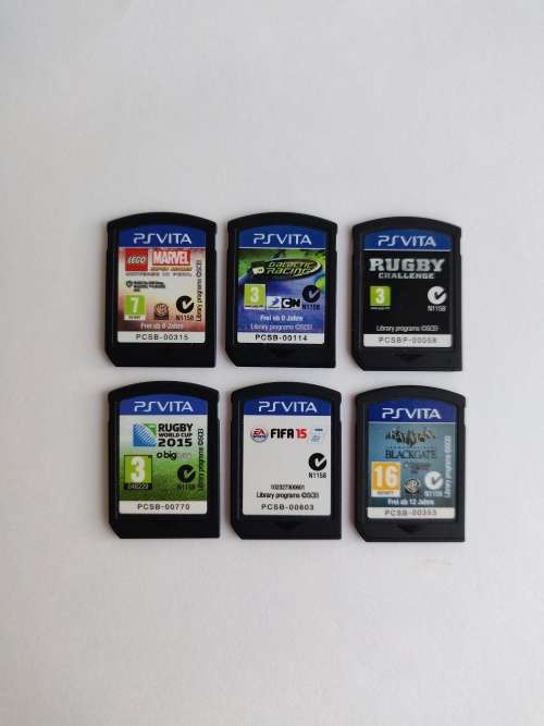 PS Vita OLED and Games