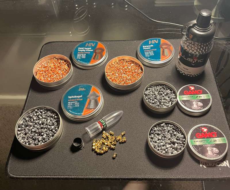 Air Gun Pellets (4.5mm) & CO2 Cartridges