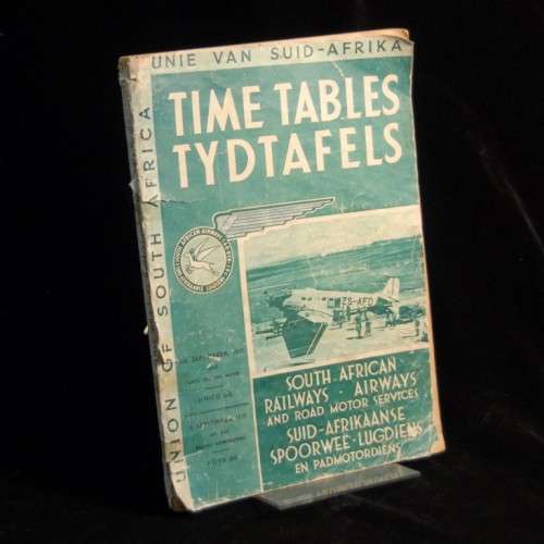 South African Railways and Harbours - Official Time Tables - number 115 - 6th September 1937