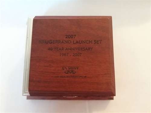 Kruger Rand Launch Set - 40 Year Anniversary - 2007