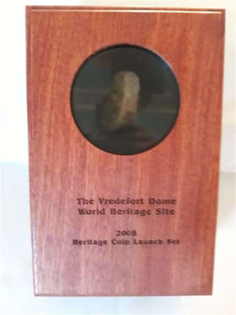 Vredefort Dome World Heritage Site Gold Coin Set
