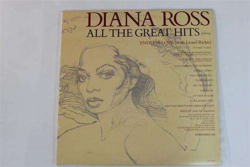 Diana Ross - All the great Hits - Double Vinyl Record